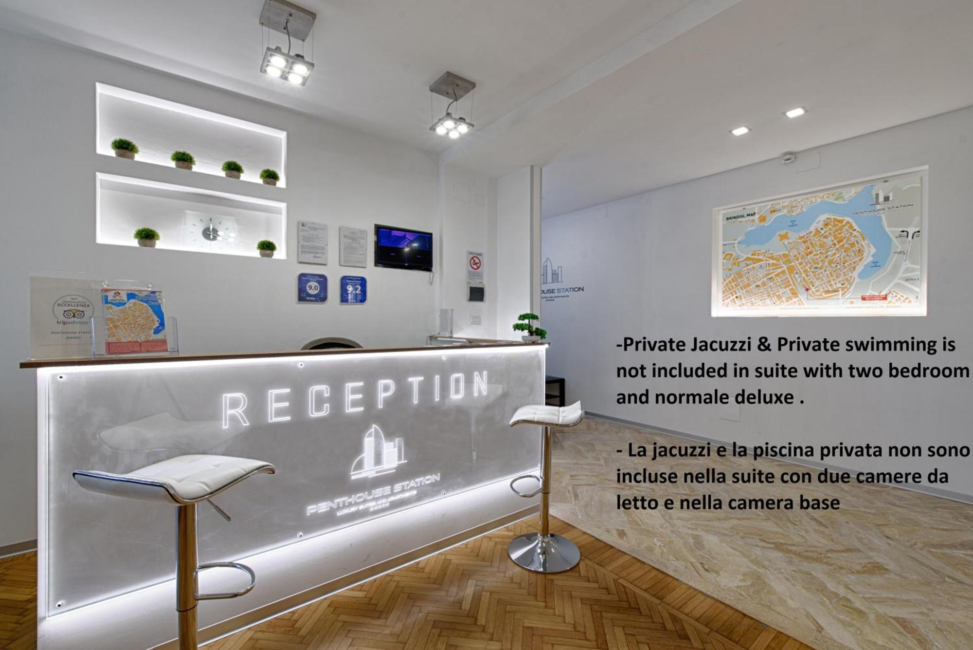 Penthouse Station Luxury Apts Le Dimore Brindisi Esterno foto